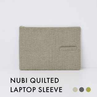 NUBI QUILTED LAPTOP SLEEVE