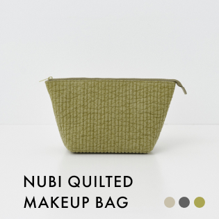 NUBI QUILTED MAKEUP BAG