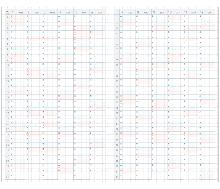 ジブン⼿帳Lite mini2023｜1年で終わらない。一生つかう「ジブン手帳2023」｜商品情報｜コクヨ ステーショナリー